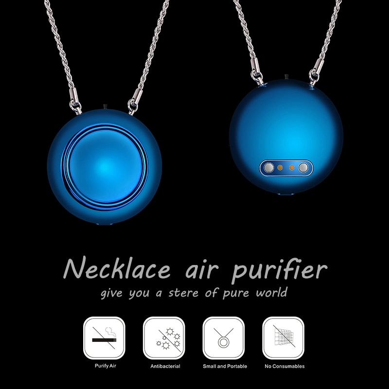 Safe Environmental Portable Ionic Personal Air Purifier with Necklace