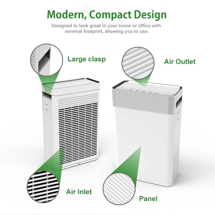 Office Air Purifiers Ionic, Real HEPA Air Purifier for Smoking Room