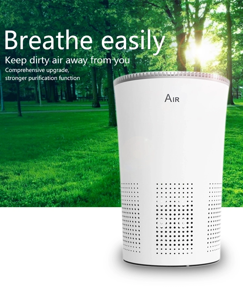 Smart Touch Ion Air Purifier Desktop Air Purifier with H13 Filter for Home/Office