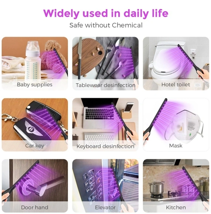 Portable UV Sterilizer of USB Chargable for Home Hotel Travel Car