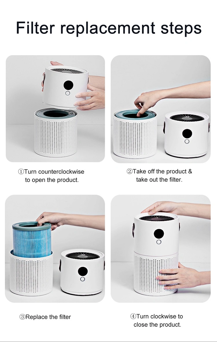 USB Indoor Air Purifier Household Ozone Purifier to Remove Odor Suitable for Hotels, Camping, Car