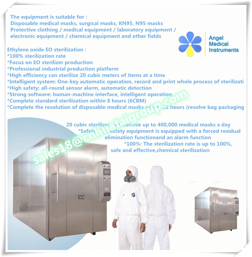 Ethylene Oxide Sterilizer Autoclave Sterilizer Mixture Gas Sterilizer Equipment