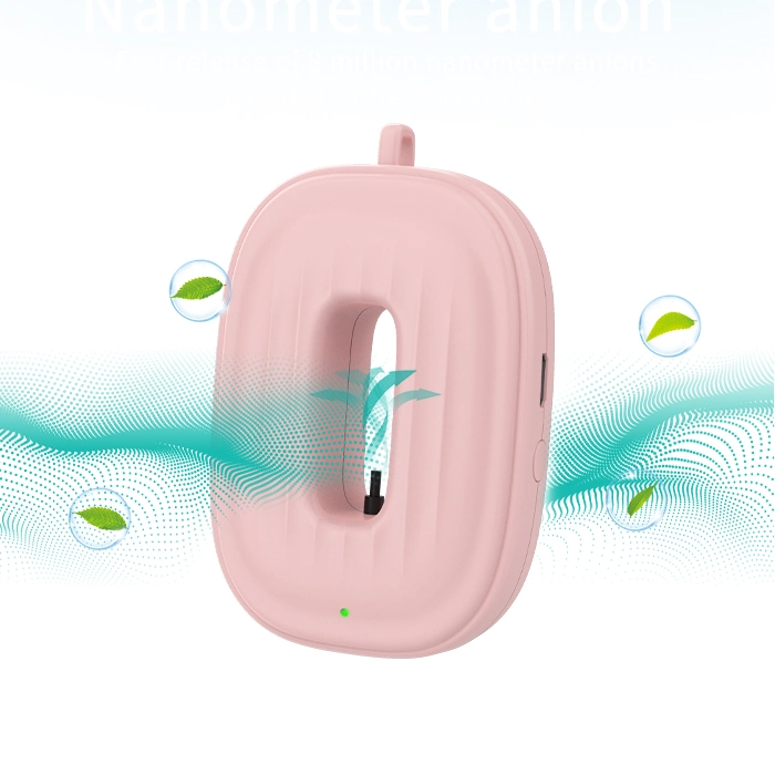 Portable Personal Wearable Necklace Anion Air Purifier