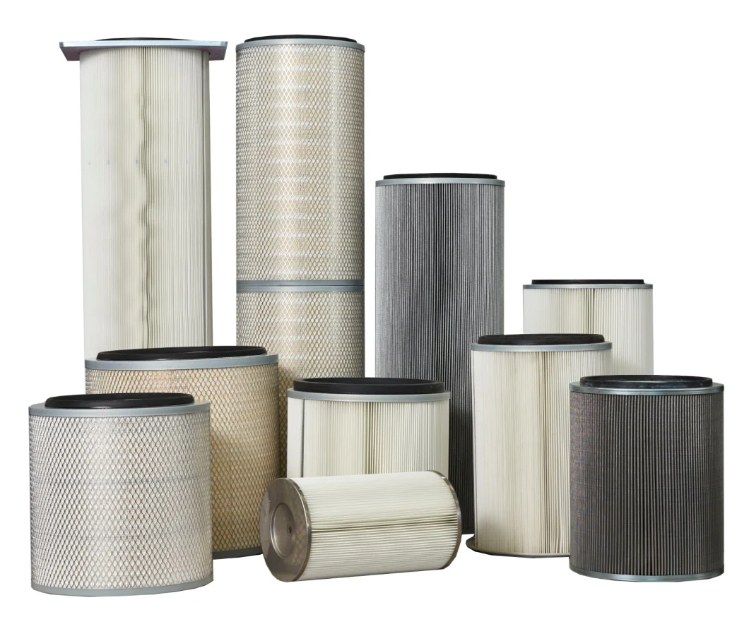 Polyester Media Series Air Filter Cartridge for Industrial Air Clean