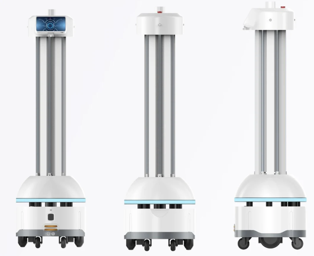 Bacteria Killing Automatic UV Sterilizer Disinfection Robot Power Bank Mode Portable UV Air Sterilizer