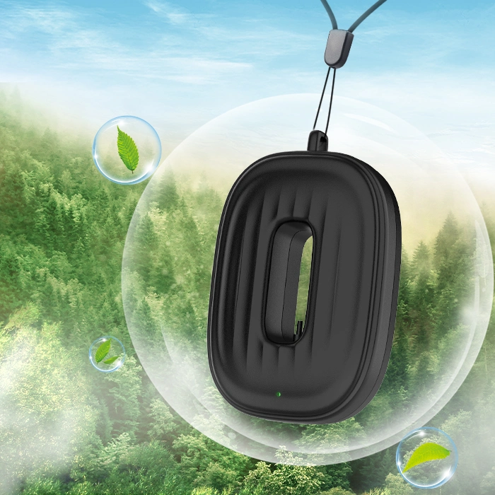 Portable Personal Wearable Necklace Anion Air Purifier