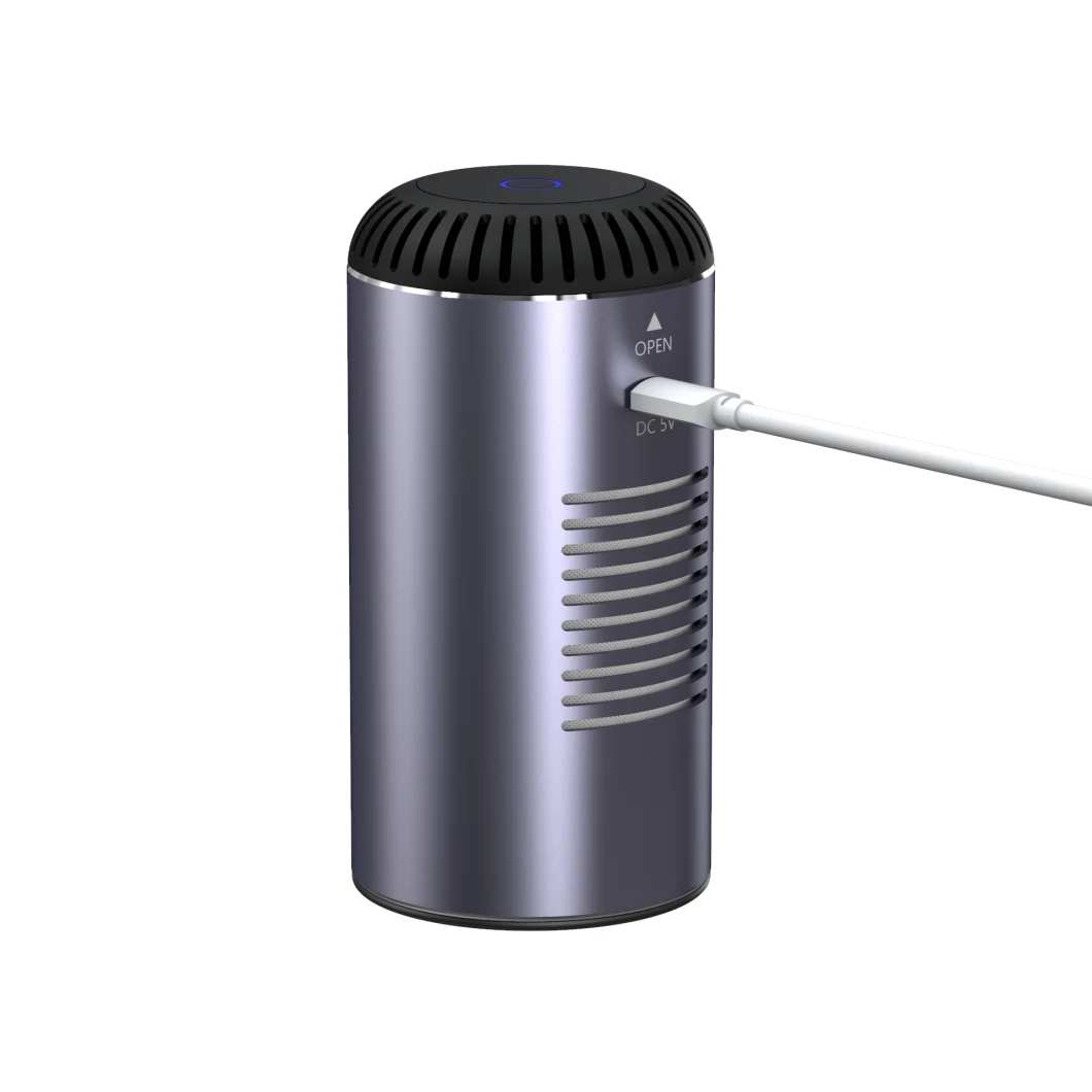 Portable Smart Car Air Purifier Car Ionizer Purifier with USB