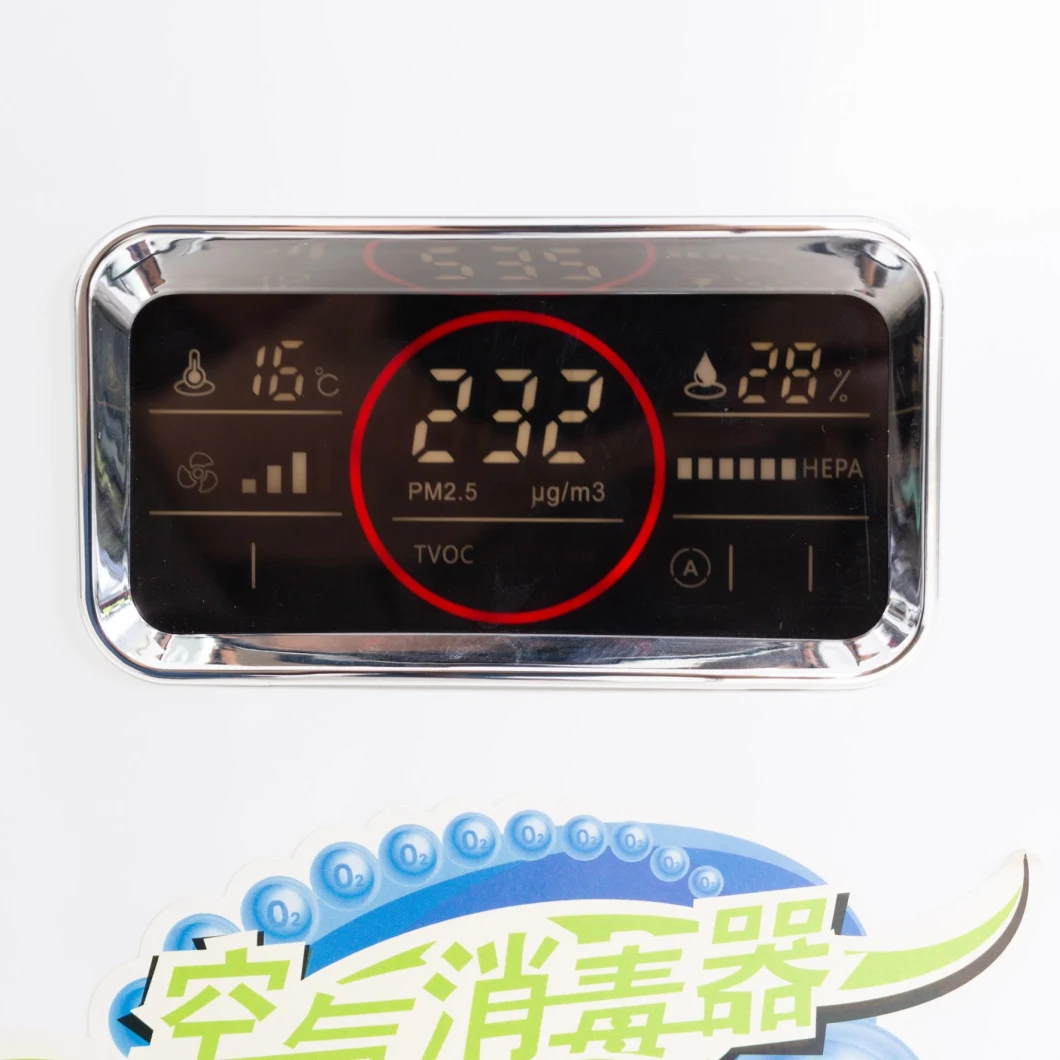 UV Light Sanitizer Big Wand Mobile Air Purifier UV Air Disinfection Family Hospital No Harm