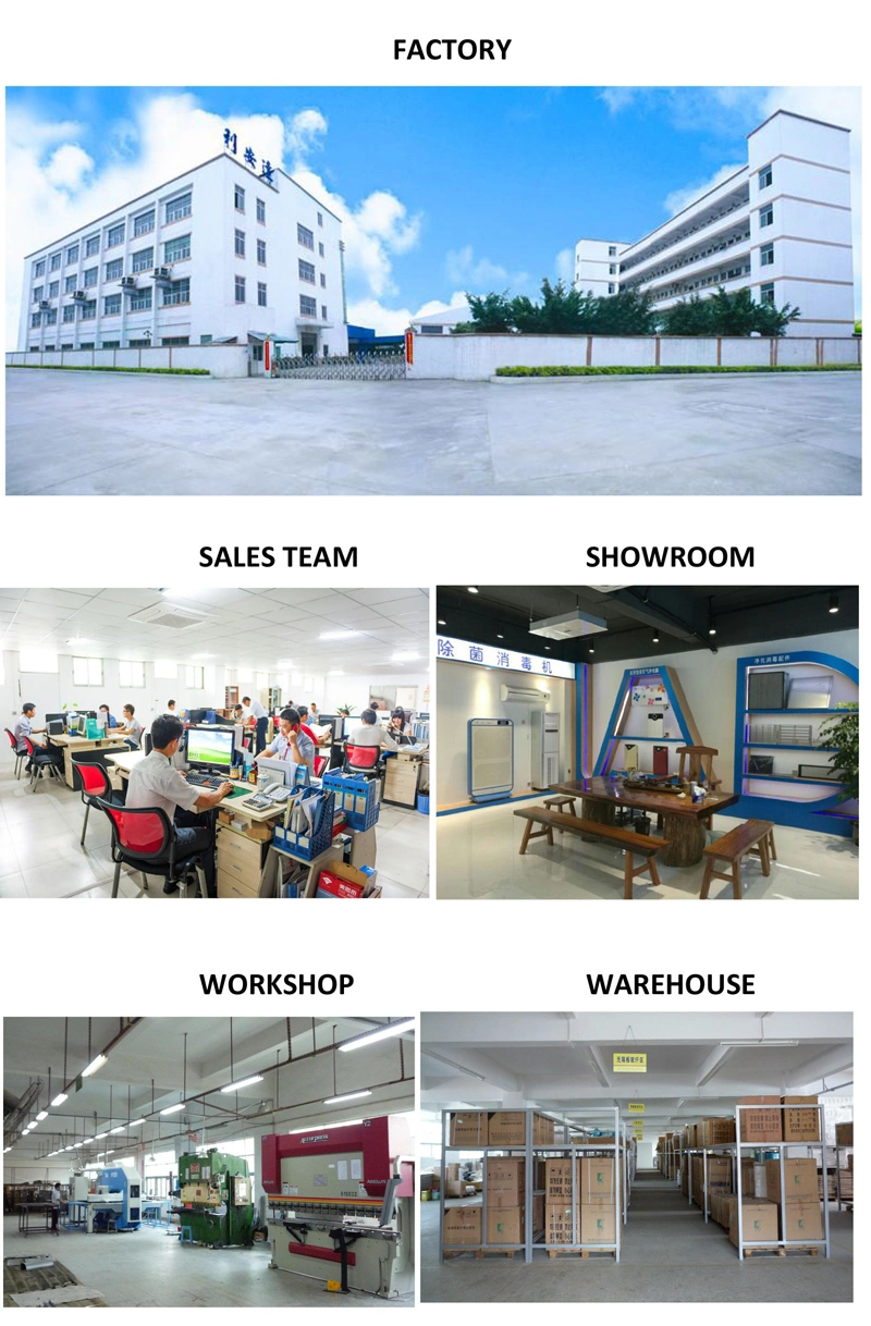 High Tech HVAC Central Air Conditioner Parts Commercial Air Purifier for Hospital Office Building