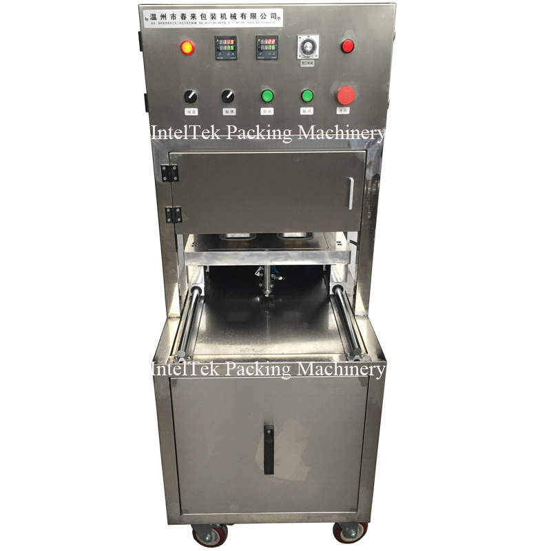 Semi-Auto Food Tray Packing Machine/Fast Food Box Sealer/Tray Sealing Machine