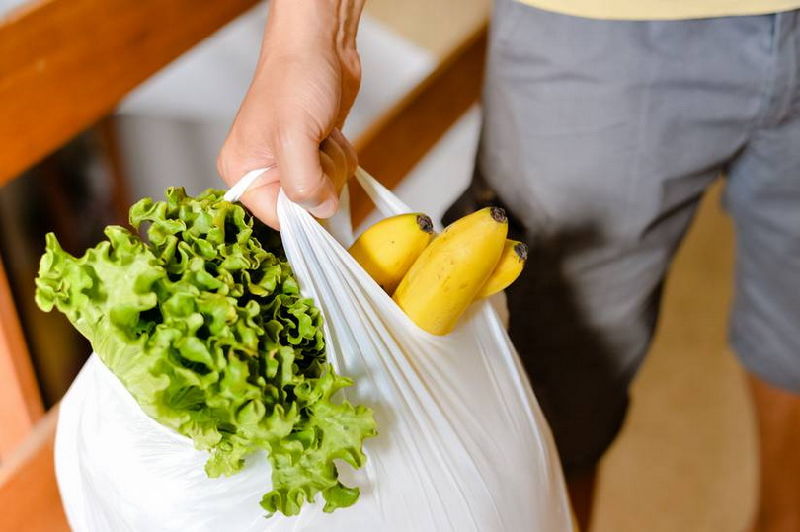 Biodegradable Plastic Shopping Bags for Food Packaging