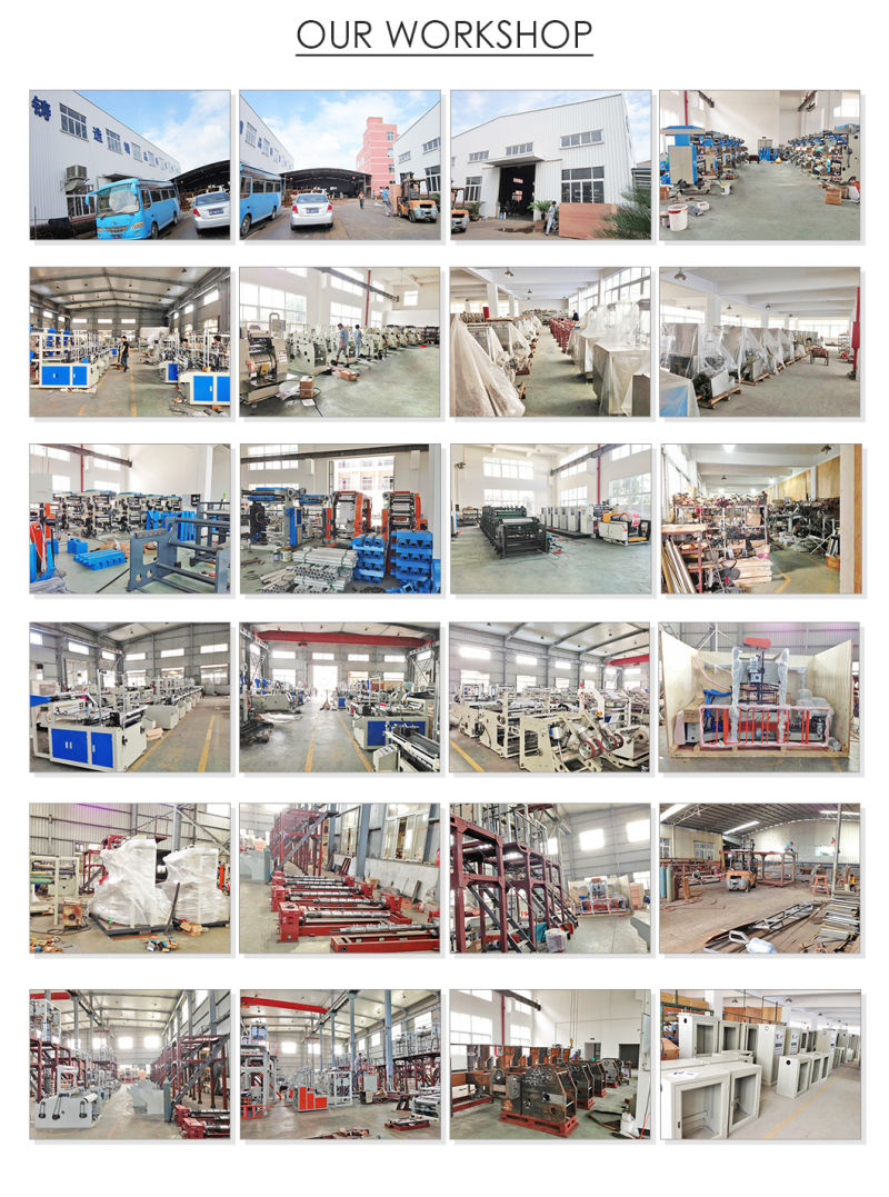 Four Color High Speed Flexo Printing Machine for Non-Woven Fabric