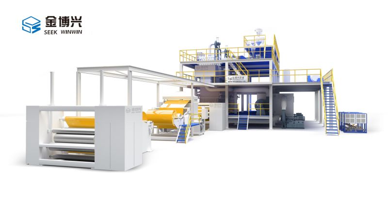Sw-SSS Spunbond Nonwoven Fabric Making Machine Production Line