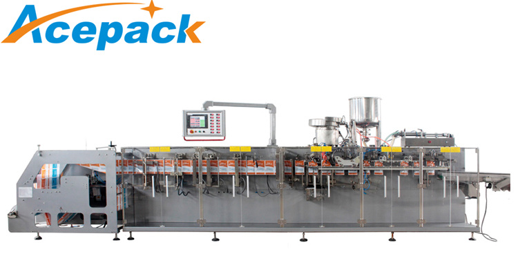 Film Roll Shampoo Packing Machine for Doypack with Corner Spout