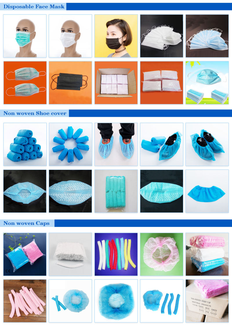 Factory Free Sample Non Woven CPE PP Waterproof Shoe Cover for Daily Use