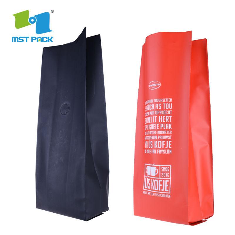 Laminated Aluminum Foil 3 Side Seal Coffee Packing Bag