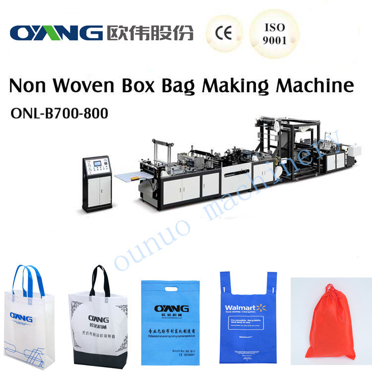 Auto Non Woven Shopping Bag Making Machine (AW-B700-800)