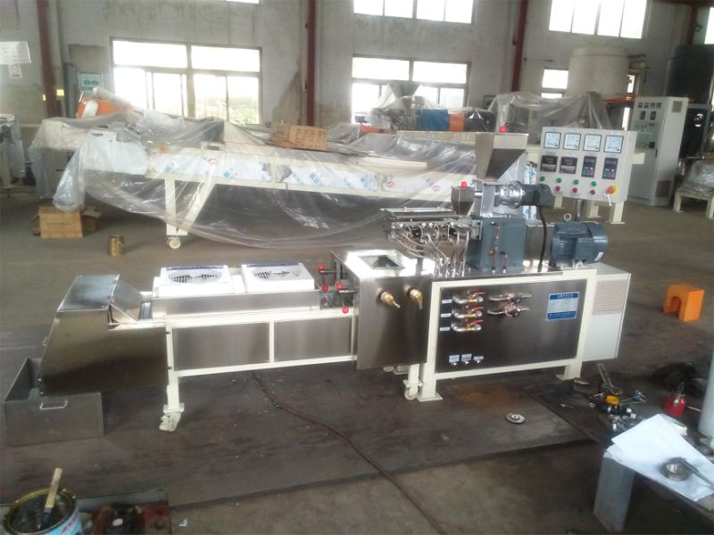 Powder Coating/Paint Producing/Manufacturing/Production/Making High Torque/Speed Twin Screw Extruder From China
