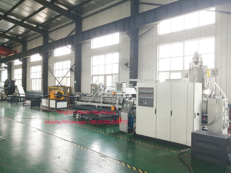 50-250mm HDPE Double Wall Corrugated Pipe Machine