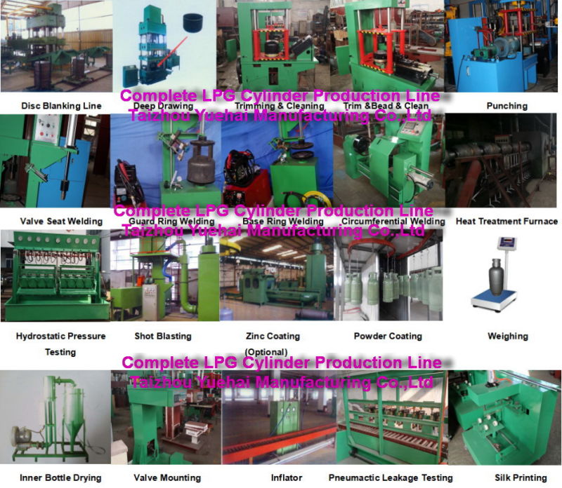 Gas Cylinder Production Line Trimming and Beading Machine