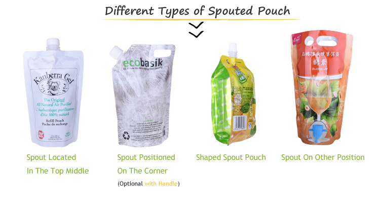 Propylene Standup Pouches Frozen Food Packaging Bag Suppliers