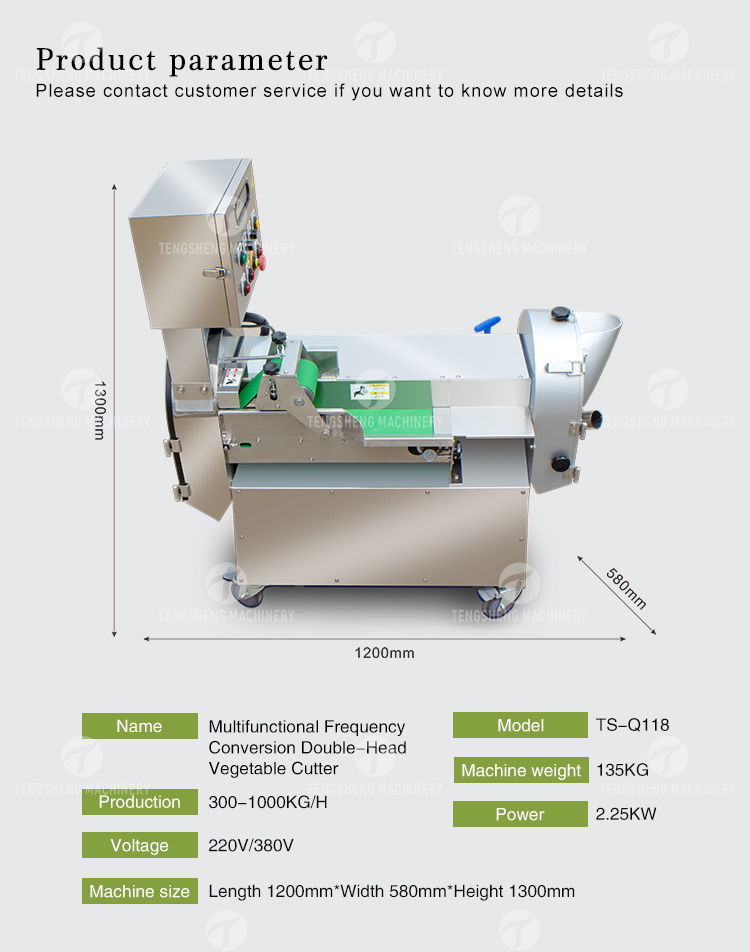 Multifunctional Vegetable Cutter Hot-Sale Onion Slicing Cutting Machine (TS-Q118)