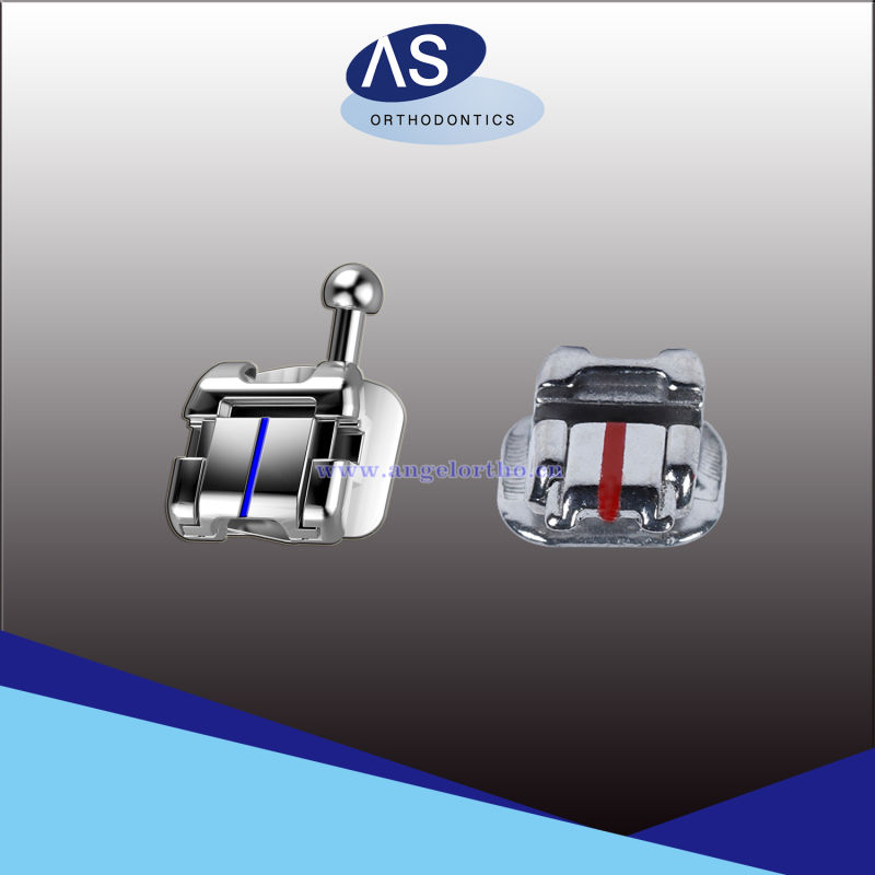 as Manufacture Orthodontic Equipment Passive Self Ligating Brackets 2g