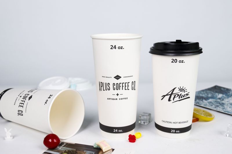 Disposable Double Walled Insulated Hot Coffee Paper Cup