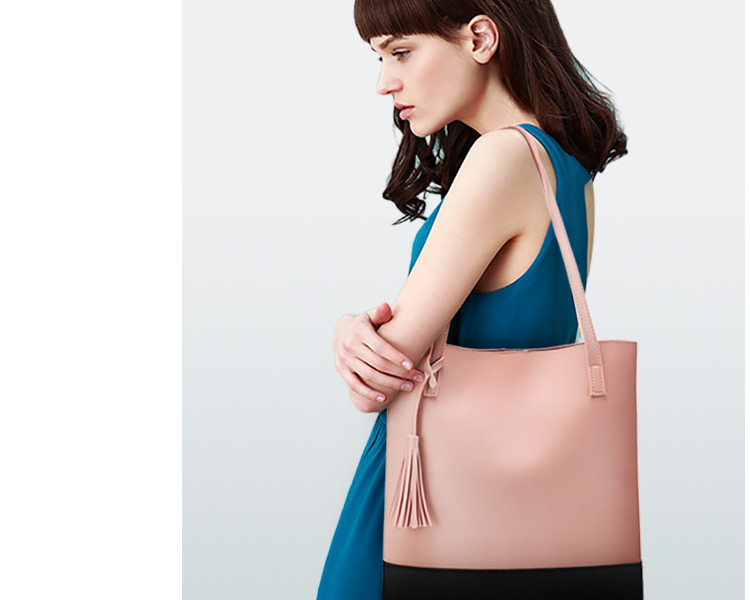 2019 Fashion Women Hand Bags Bucket Faux Leather Shoulder Bags