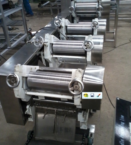Full Automatic Stainless Steel Maggi Instant Fried Noodles Making Machine