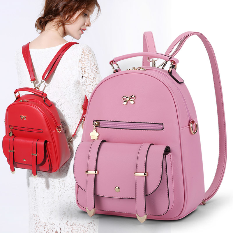 Large-Capacity School Bag Backpack Bag Female Bag