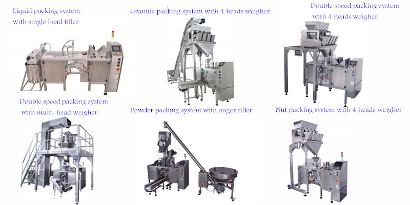 Automatic Standup Pouch Doypack Bags Filling Sealing Machine