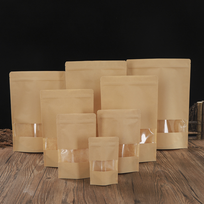 Custom Plastic Mylar Bags Food Packaging Bag with Zipper
