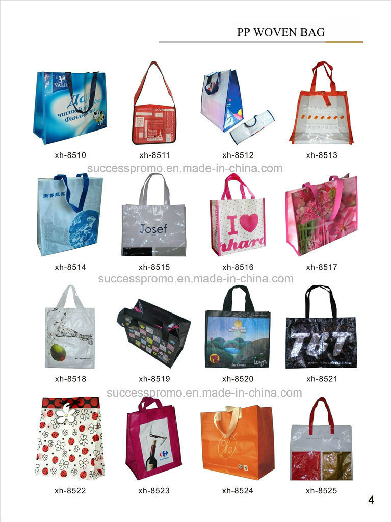 Custom PP Woven Non Woven Shopping Bags for Promotion Use