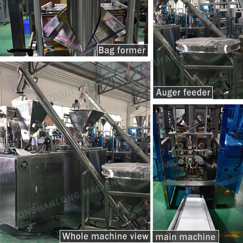 Automatic Small Sachets Powder Filling Packing Machine for Packaging Tomato Powder