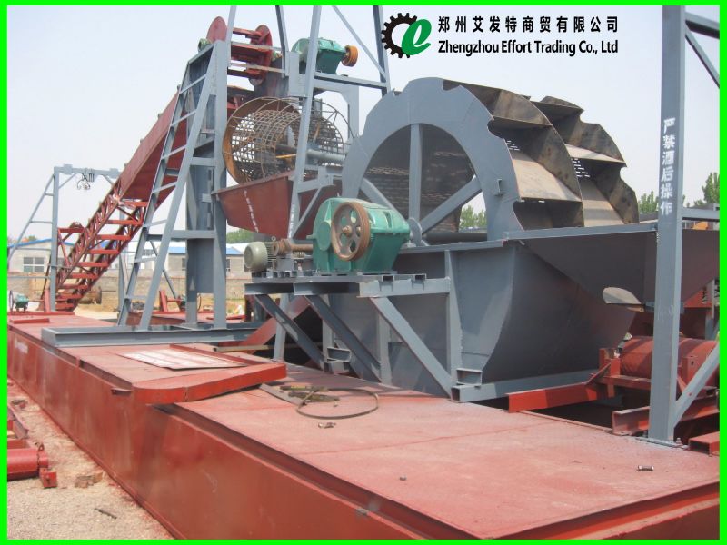 Small Bucket Sand Washer Small Wheel Sand Washer