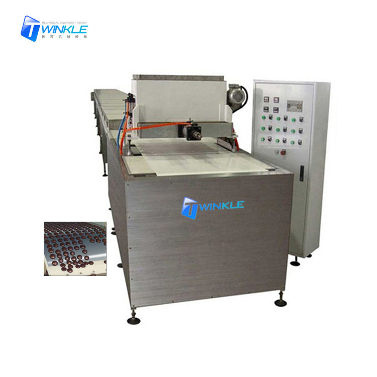 PLC Controlled Automatic Flat Chocolate Candy Aluminum Foil Packing Wrapping Machine