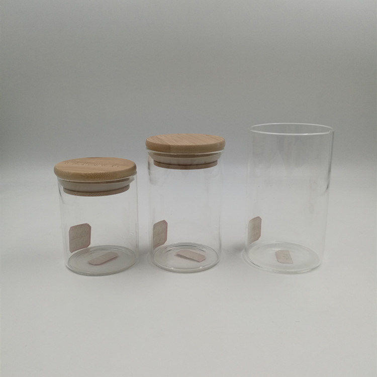 Glass Jar, Food Jar, Kitchenware Storage Can with Hermetic Seal