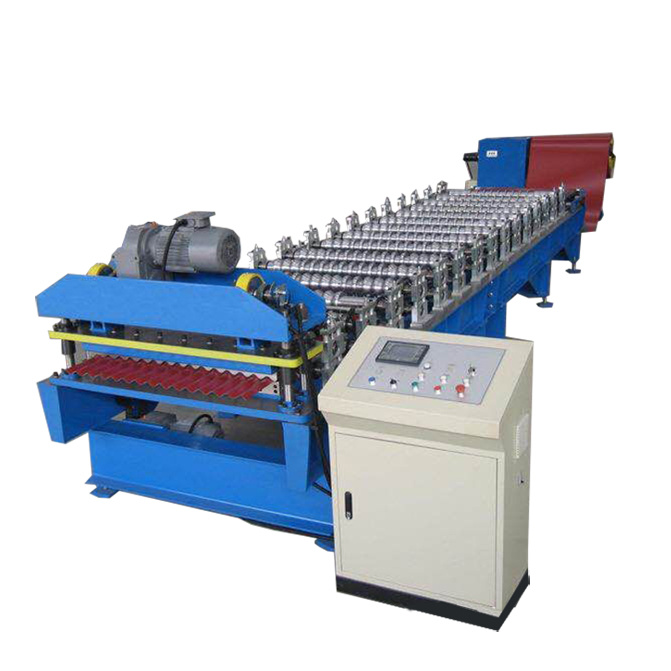 Roofing Sheet Making Machine Corrugated Cold Roll Forming Machine