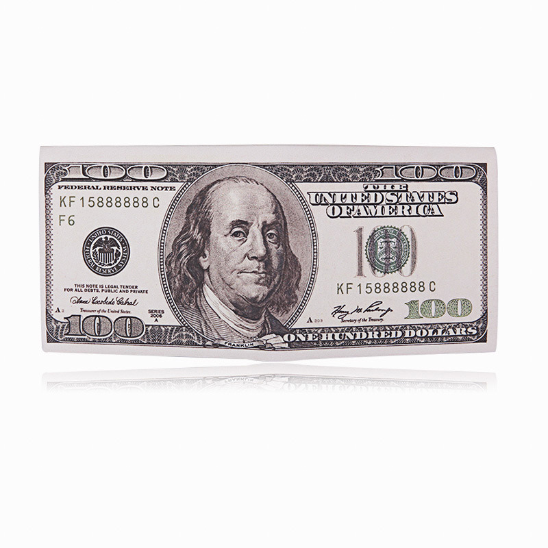 Creative Short Printing Patterns National Money Patterns PU Wallet