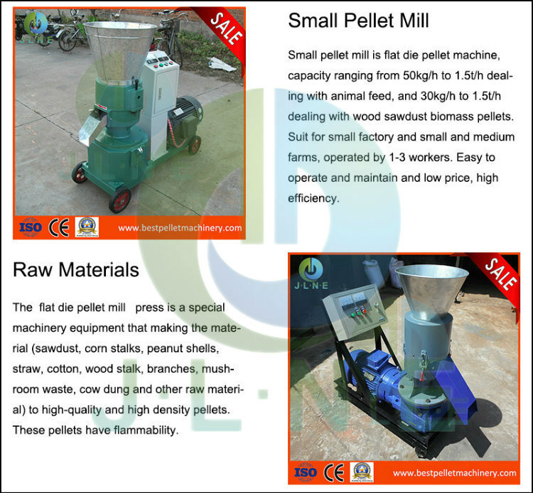 Poultry/Animal/Fish/Chicken/Cattle Feed Pellet Making Machine Automatic Equipment