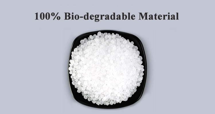 100% Biodegradable Heat Seal PLA Material Plastic Packaging Bags