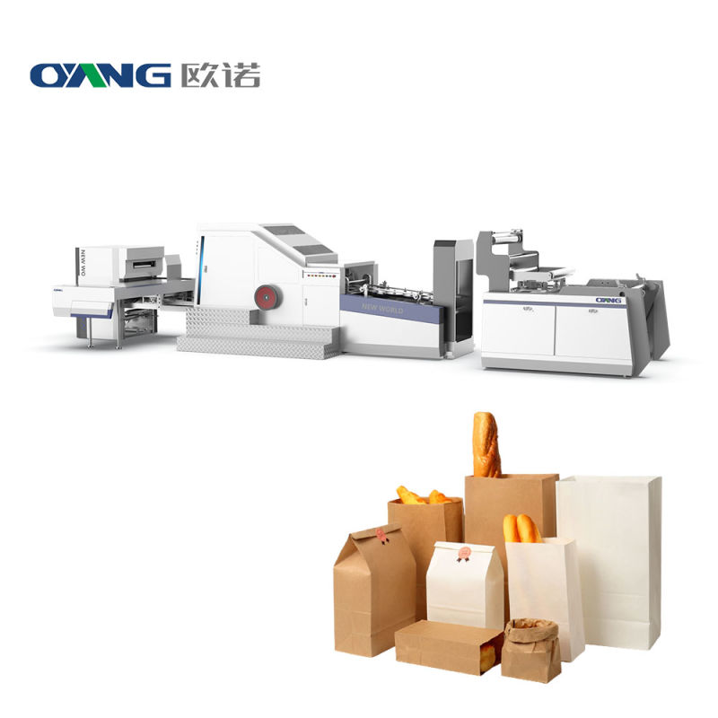 Top Seller New World-B Automatic Paper Food Bag Making Machine