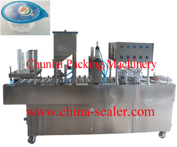 Automatic Yogurt Cup Filling and Sealing Machine (PCF-2)