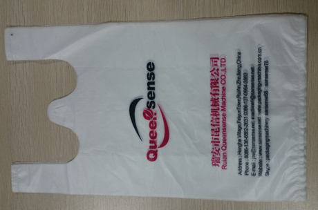 Automatic Cloth Bag PE Biodegradable Plastic Carrier Bag Machine