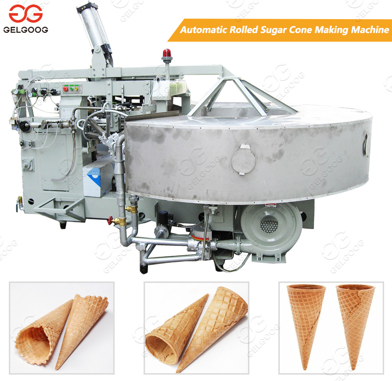 Full Automatic Crisp Ice Cream Making Machine|Ice Cream Cone Making Machine