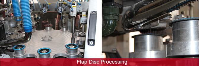 4 Inch Abrasive Zirconia Flap Disc Making Machine