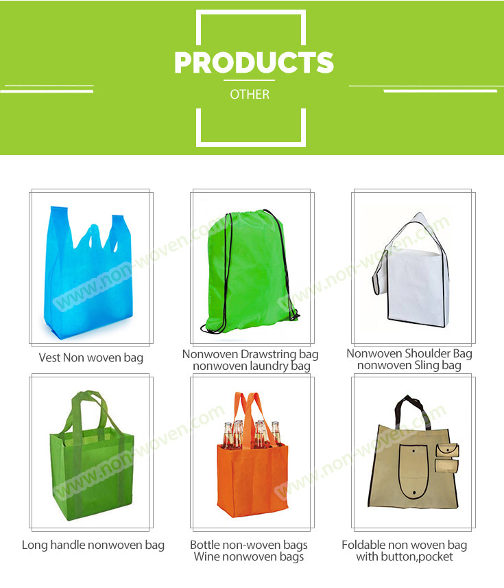 Manufacture Direct Sale Non Woven Cheap Handbags