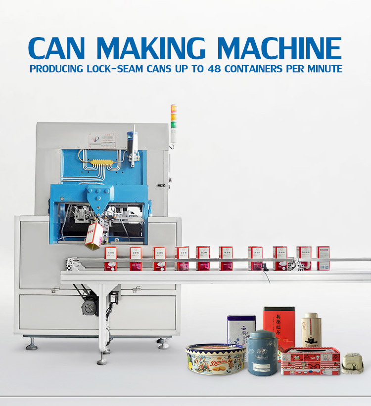 Tin Can Making Machine Manufacturers Tea Coffee Can Making Machine Machine to Making Tin Cans