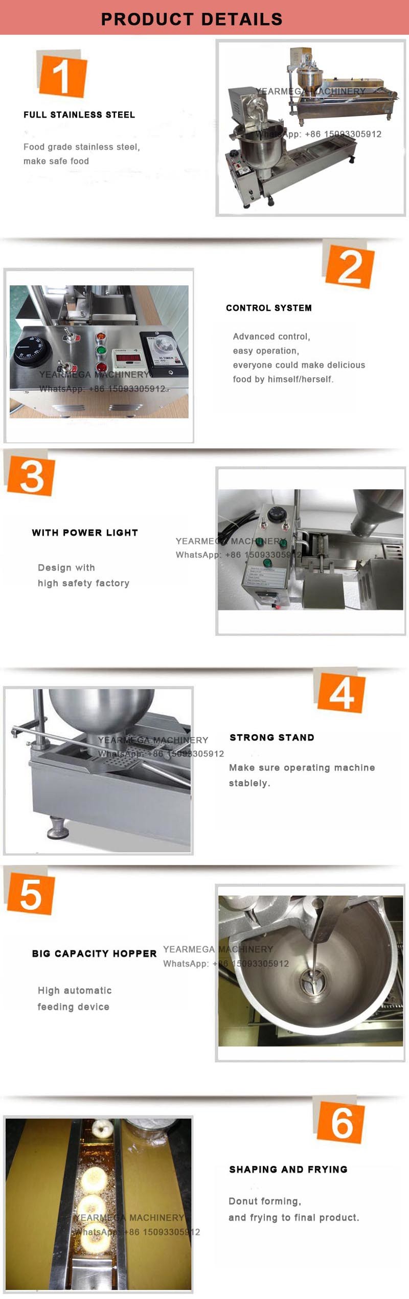 China professional Automatic Design Donut Machine Maker